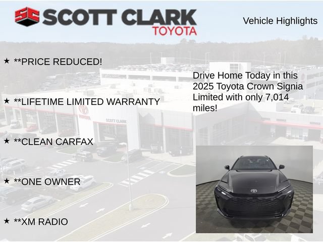 Used 2025 Toyota Crown Signia AWD/4WD image 12