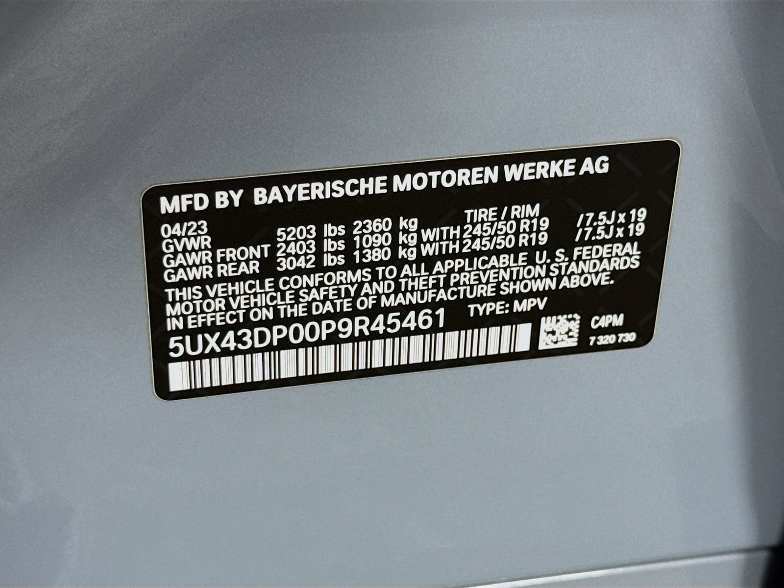 Certified 2023 BMW X3 sDrive30i w/ M Sport Package image 33