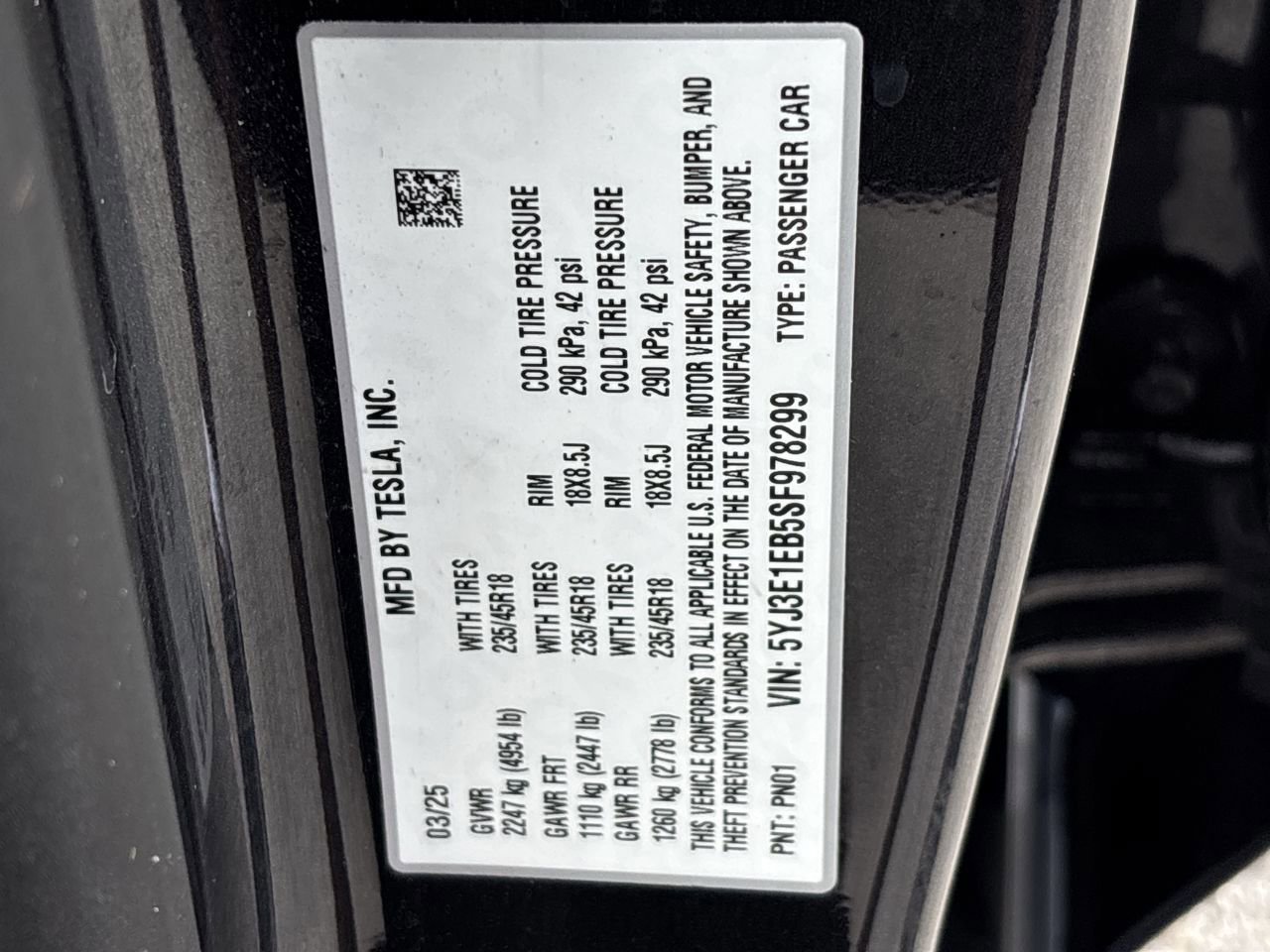 Used 2025 Tesla Model 3 Long Range AWD/4WD image 28