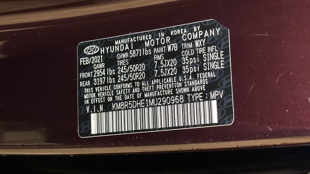 Used 2021 Hyundai Palisade Limited image 38