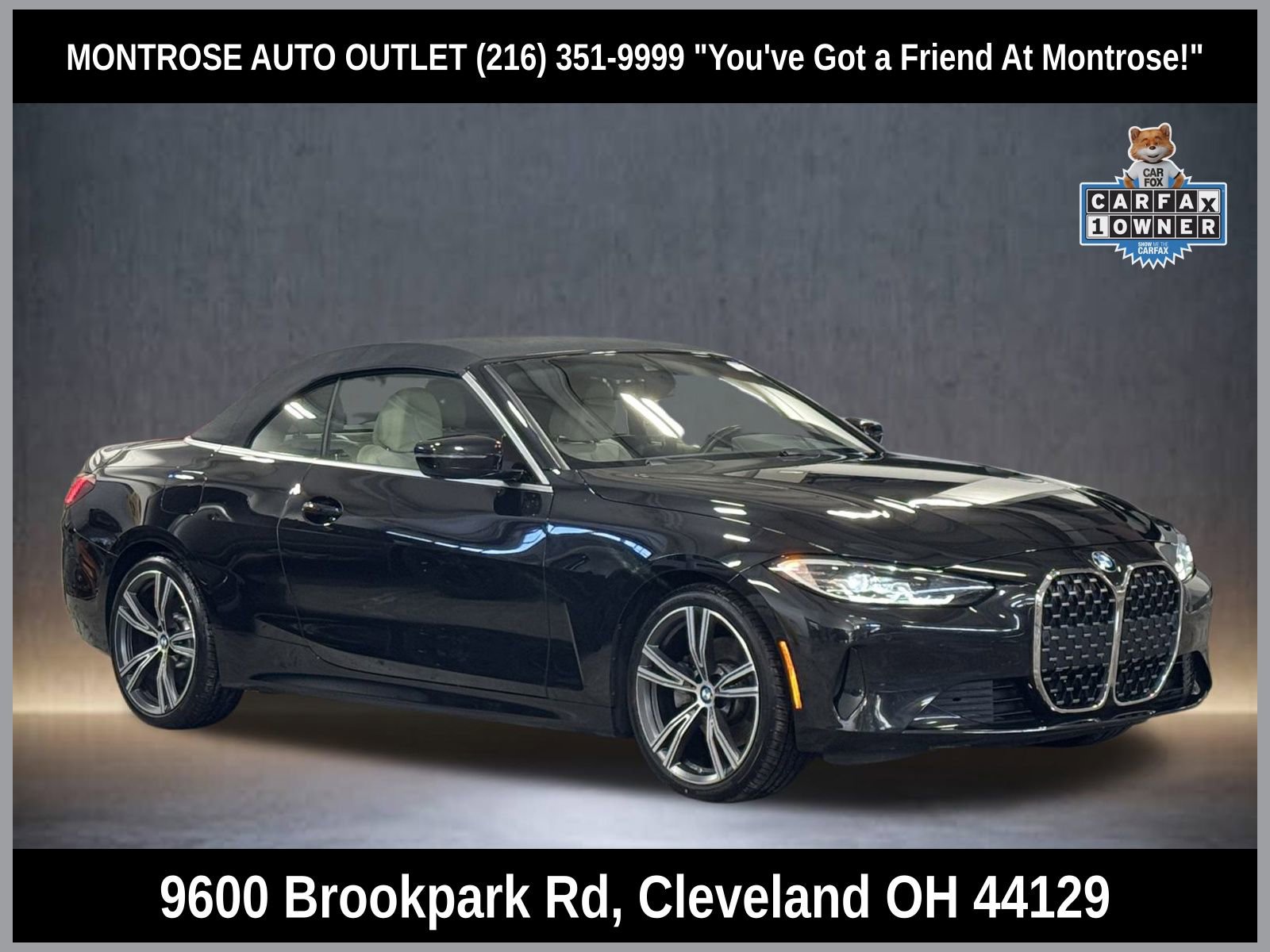 Used 2023 BMW 430i xDrive Convertible w/ Premium Package