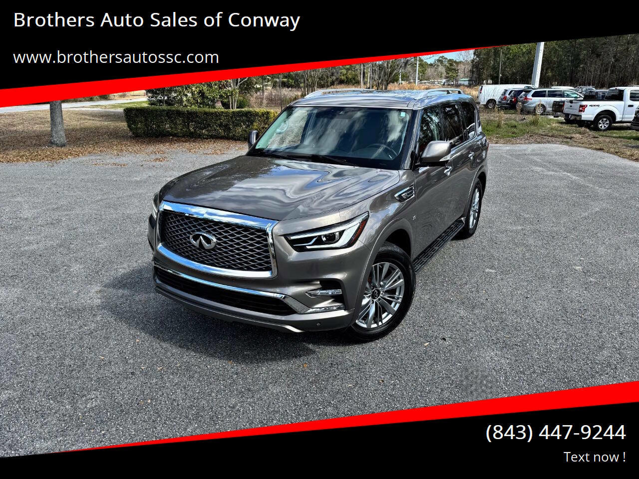 Used 2019 INFINITI QX80 Luxe