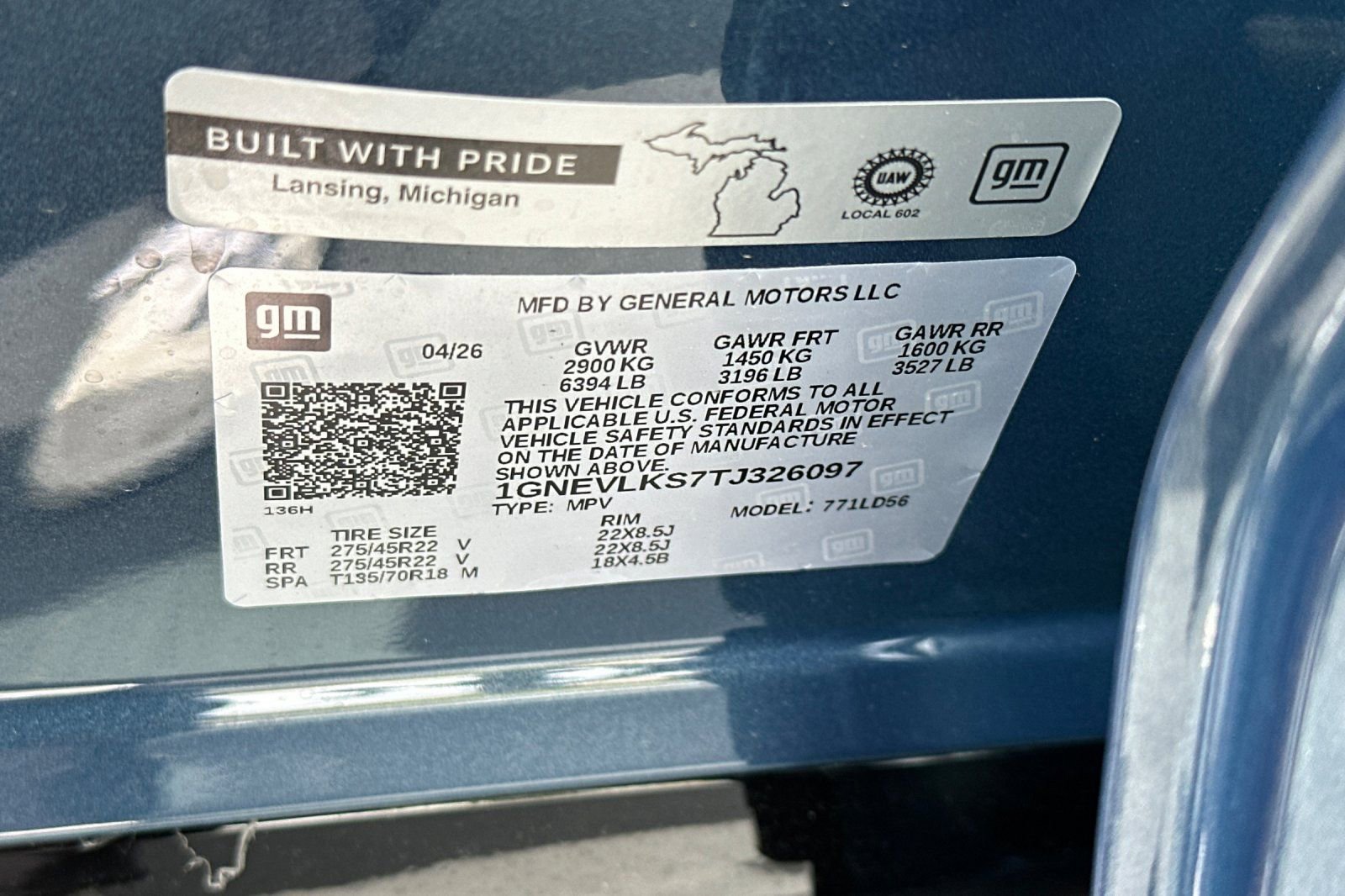 New 2026 Chevrolet Traverse RS AWD/4WD image 27