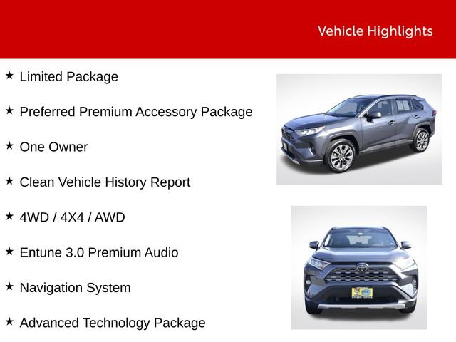 Used 2019 Toyota RAV4 Limited w/ Advanced Technology Package image 9