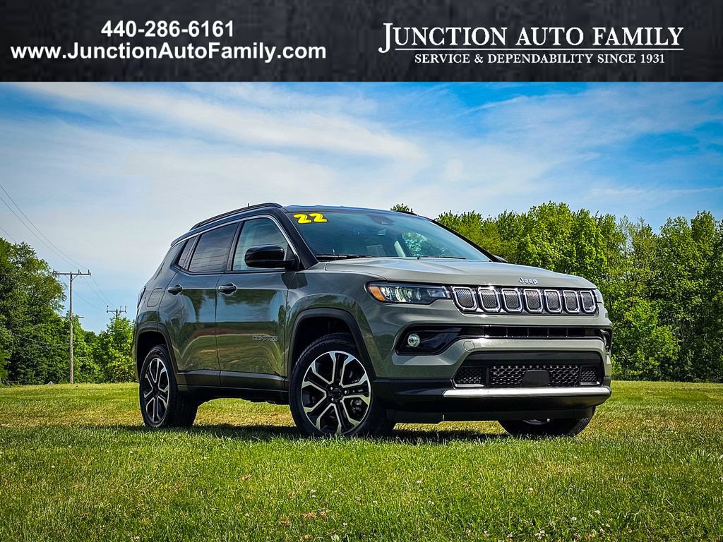 Certified 2022 Jeep Compass Limited AWD/4WD image 1