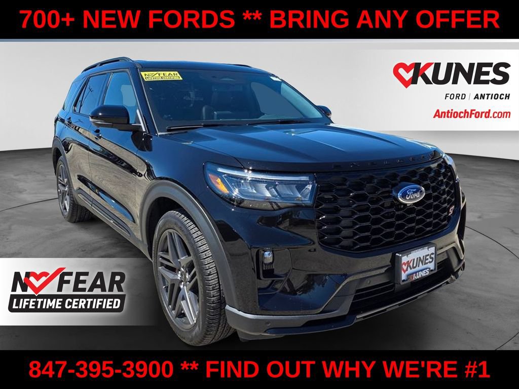 New 2026 Ford Explorer ST w/ Sun And Sound Package AWD/4WD image 1