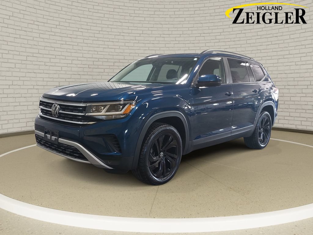 Used 2022 Volkswagen Atlas SE w/ Panoramic Sunroof Package AWD/4WD image 1