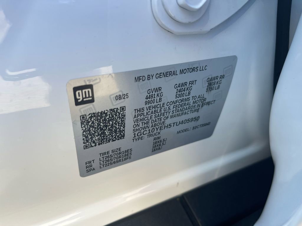 New 2026 Chevrolet Silverado EV LT image 37