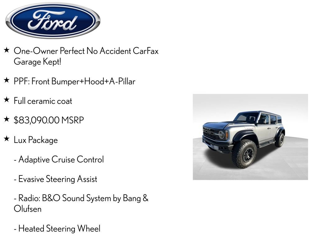 Used 2023 Ford Bronco Raptor image 4