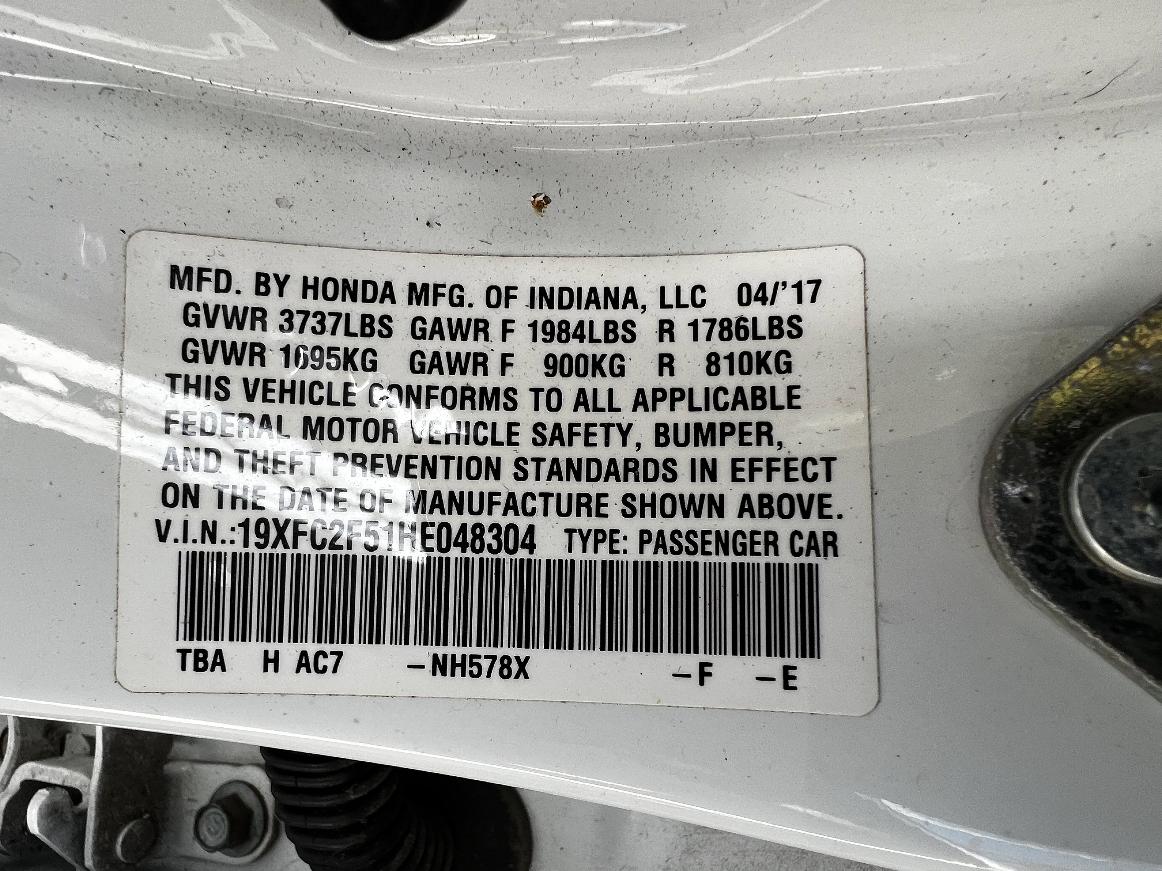 Used 2017 Honda Civic LX image 45