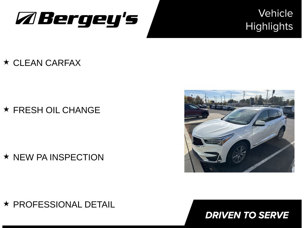 Used 2020 Acura RDX w/ Technology Package AWD/4WD image 4
