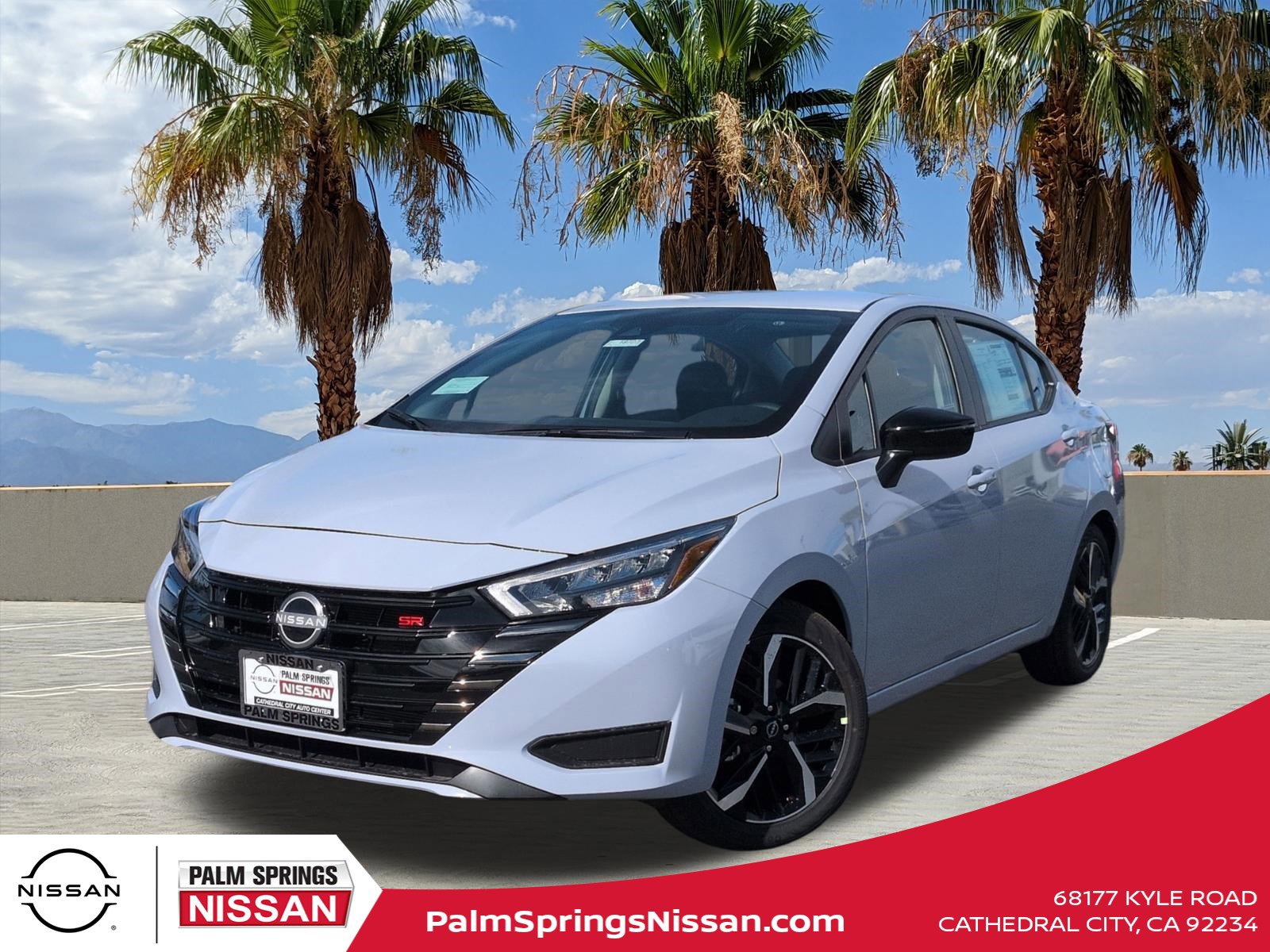 New 2025 Nissan Versa SR w/ Trunk Package FWD image 1