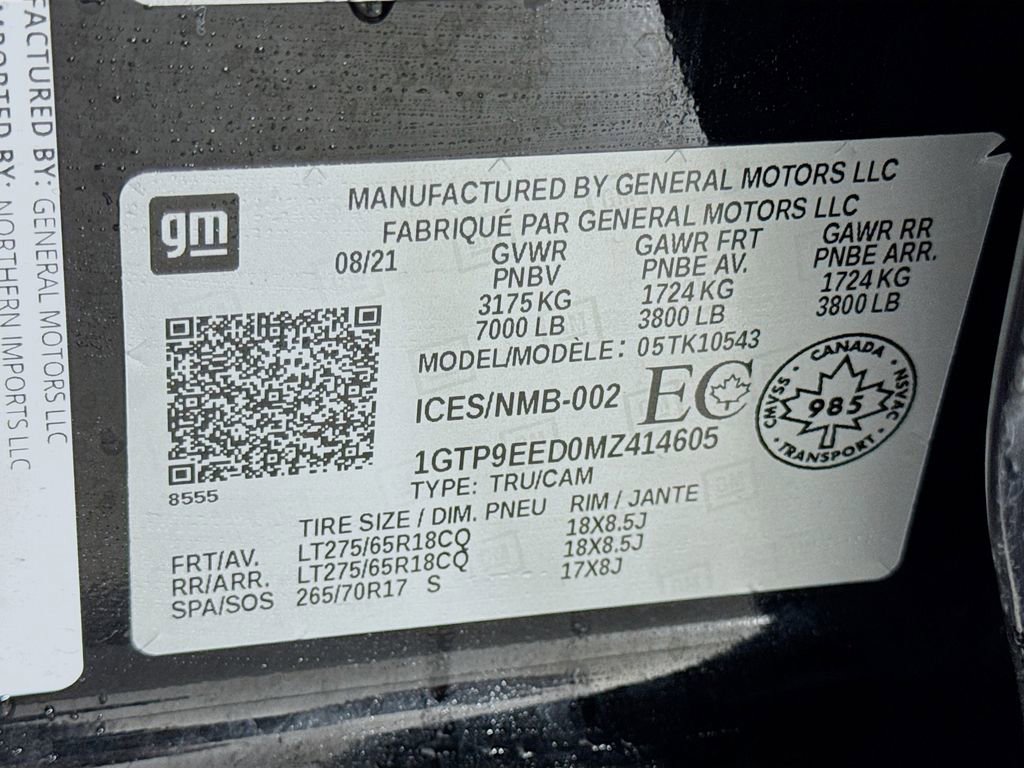 Used 2021 GMC Sierra 1500 AT4 image 46