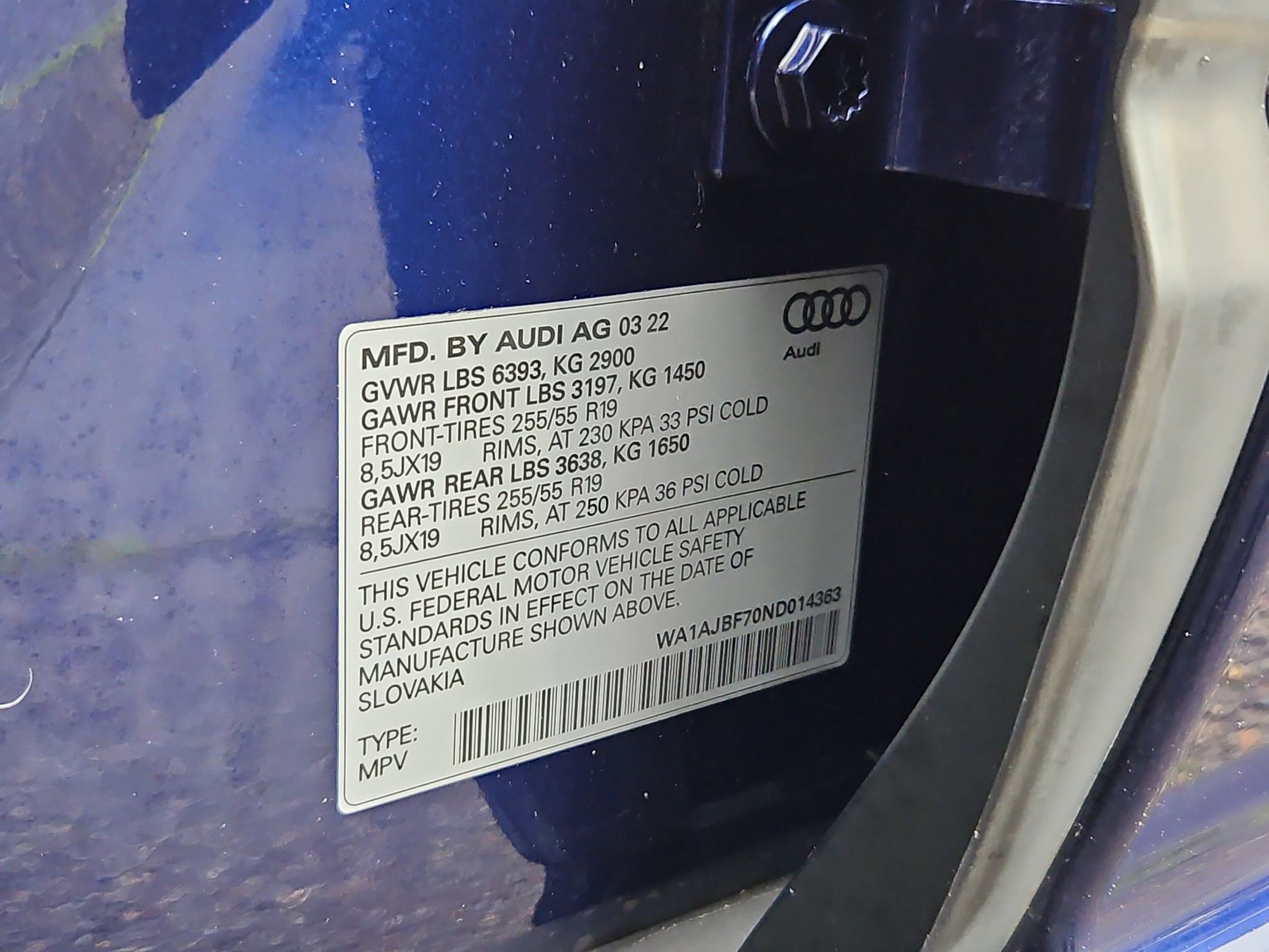 Used 2022 Audi Q7 2.0T Premium image 34