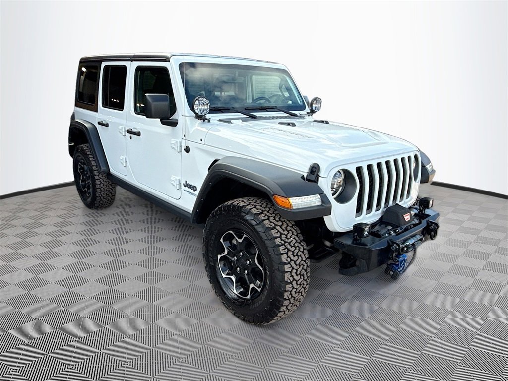 Used 2022 Jeep Wrangler Unlimited Rubicon 4xe w/ Cold Weather Group image 4
