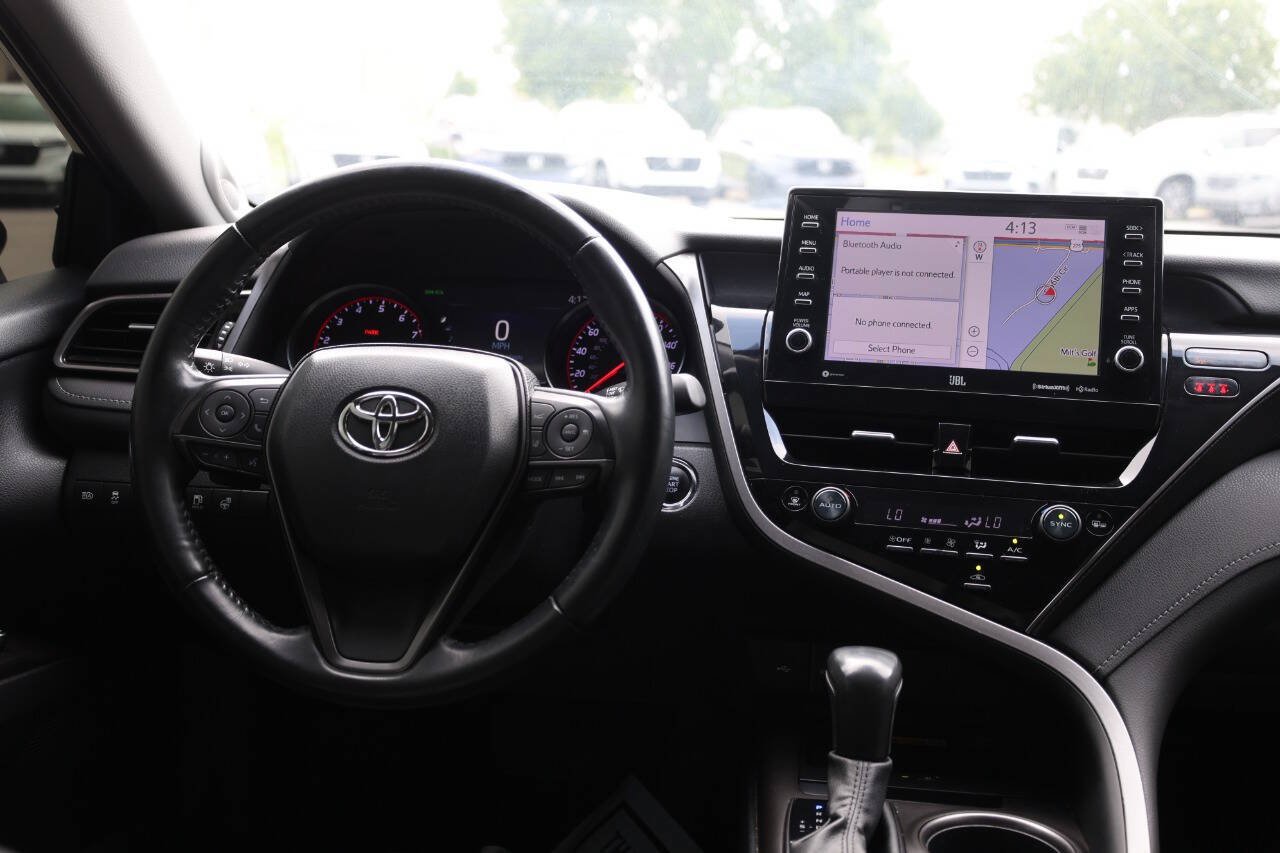 Used 2022 Toyota Camry XSE w/ Navigation Package FWD image 23