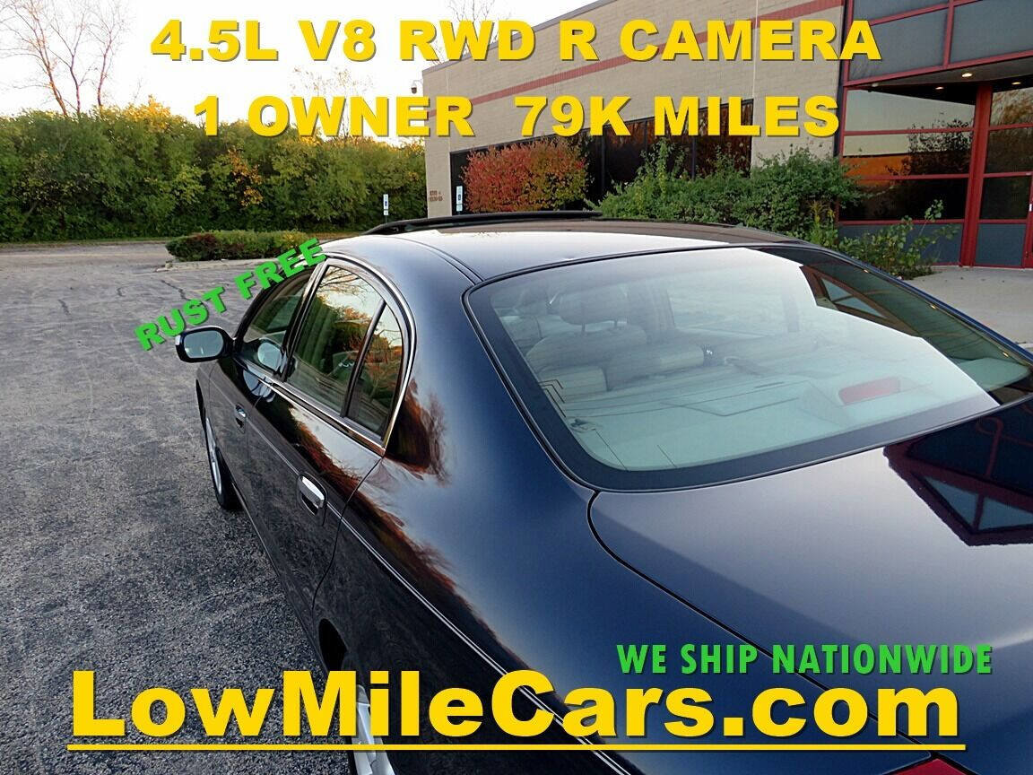 Used 2004 INFINITI Q45 Luxury RWD image 44