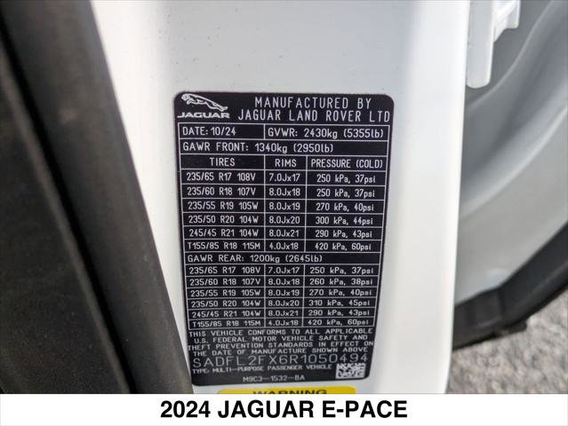 New 2024 Jaguar E-PACE R-Dynamic SE image 15