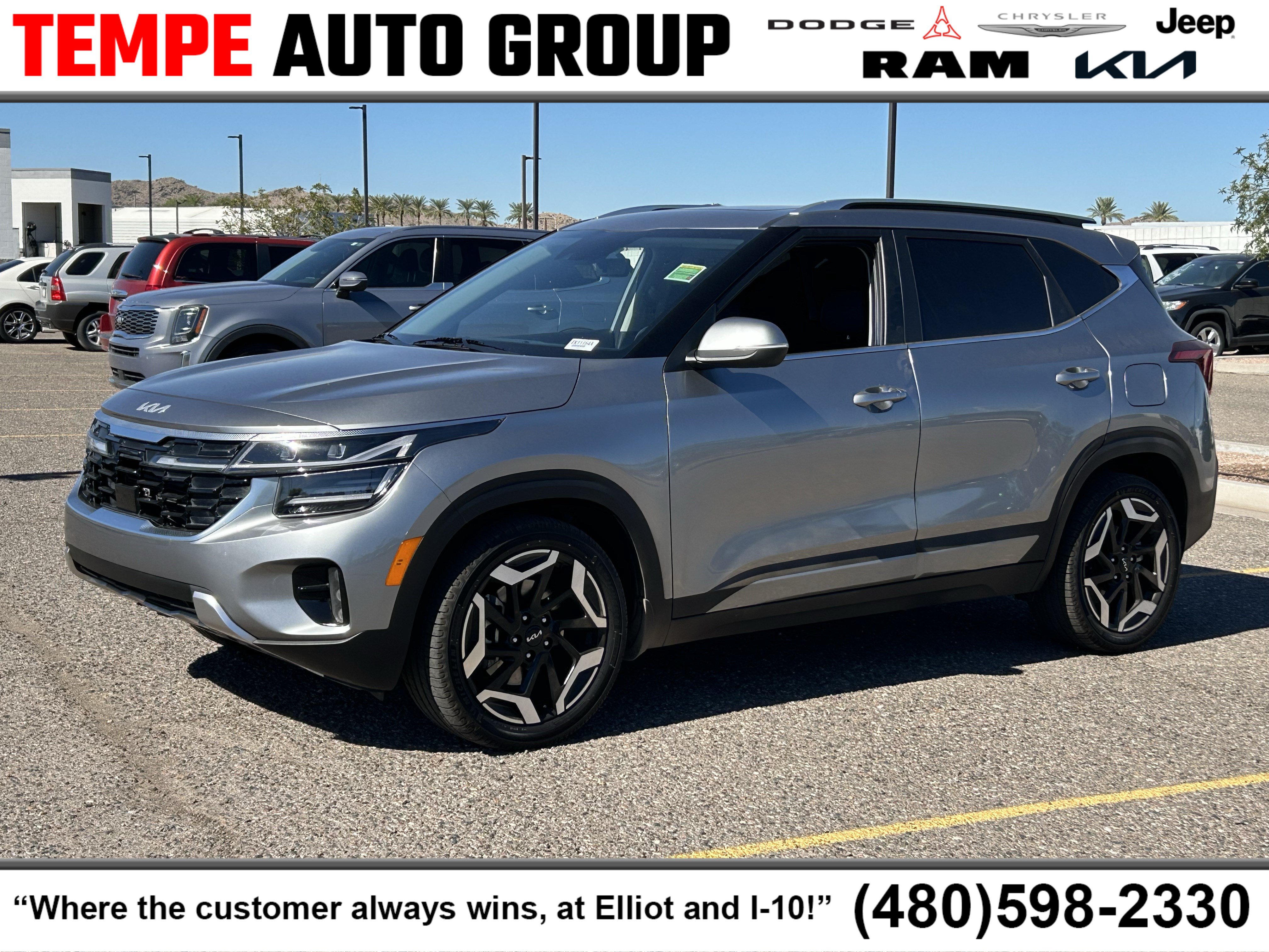 Used 2024 Kia Seltos SX w/ SX Sunroof Package AWD/4WD image 1