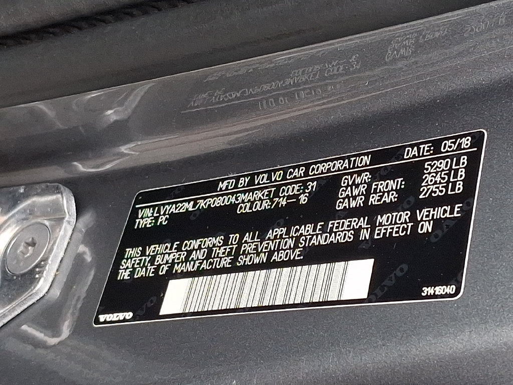 Used 2019 Volvo S90 T6 Inscription w/ Advanced Package AWD/4WD image 25
