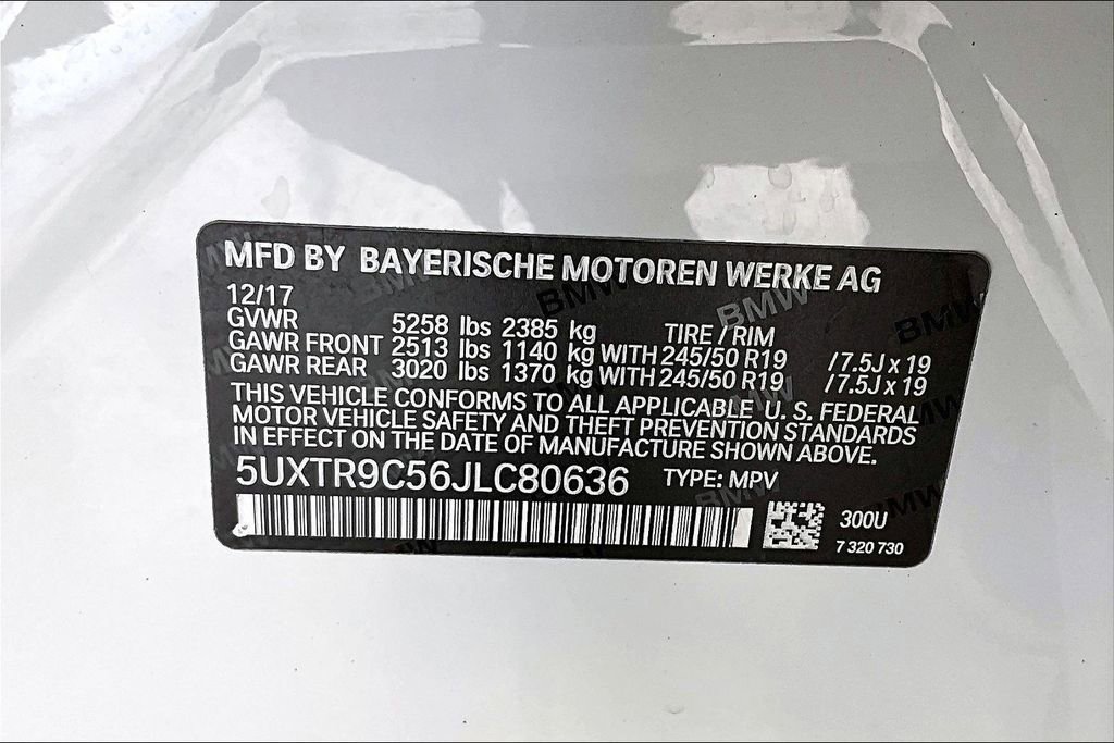 Used 2018 BMW X3 xDrive30i AWD/4WD image 19