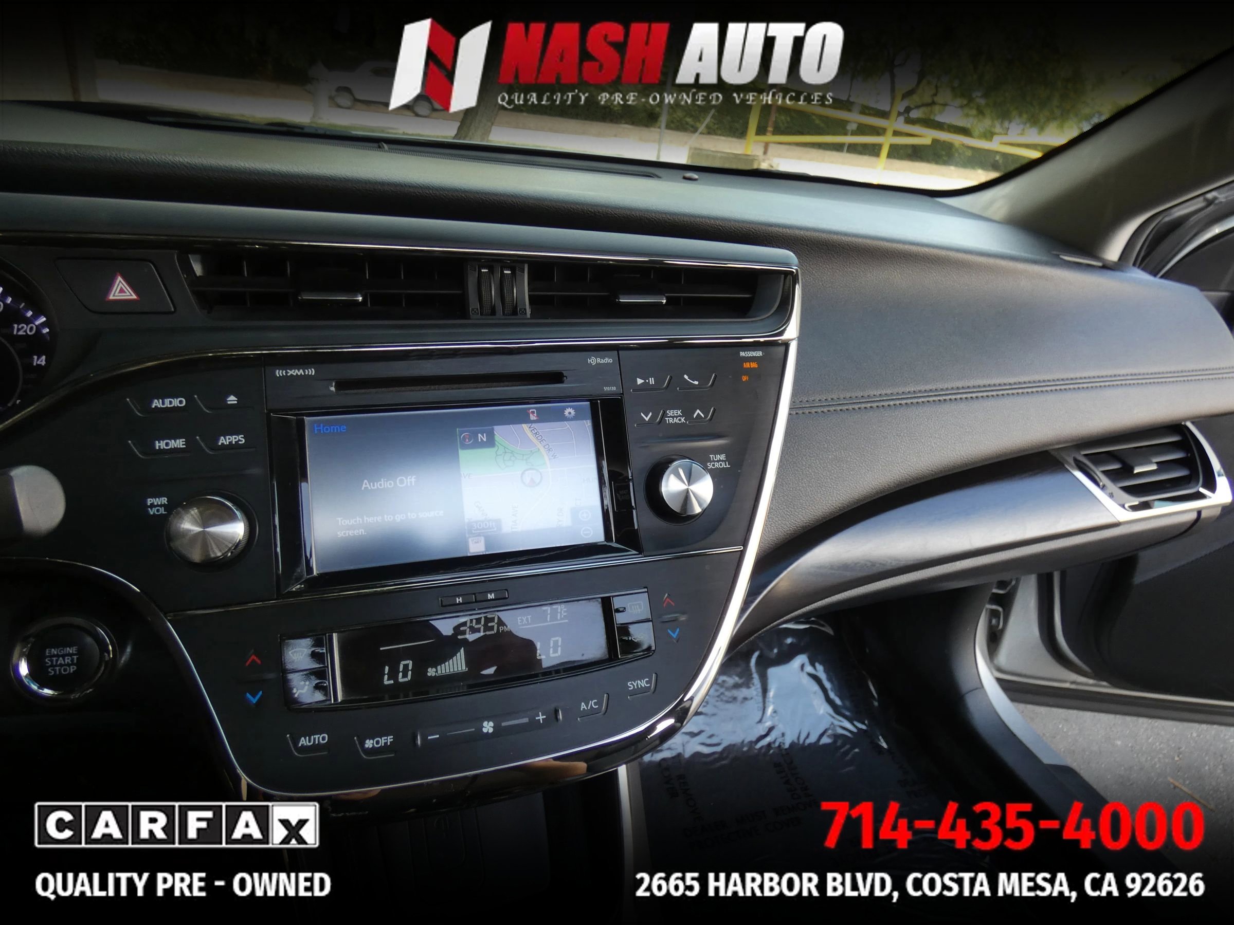 Used 2018 Toyota Avalon XLE Premium w/ Preferred Accessory Package FWD image 60
