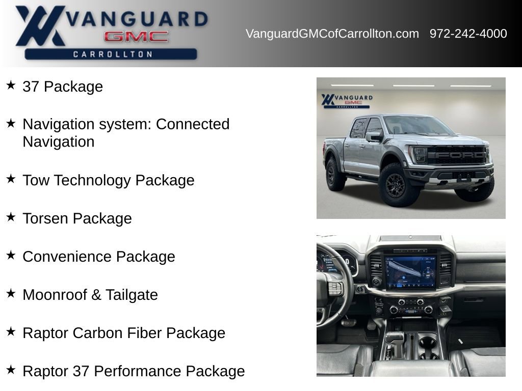 Used 2022 Ford F150 Raptor w/ Raptor 37 Performance Package image 6