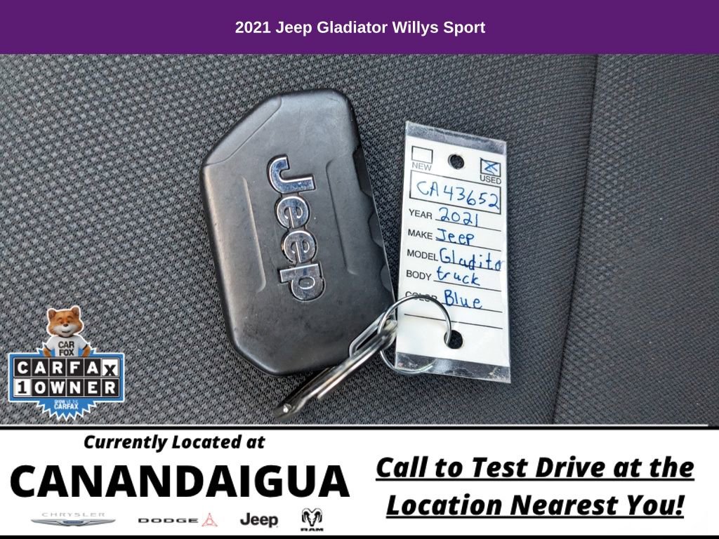 Used 2021 Jeep Gladiator Sport AWD/4WD image 35