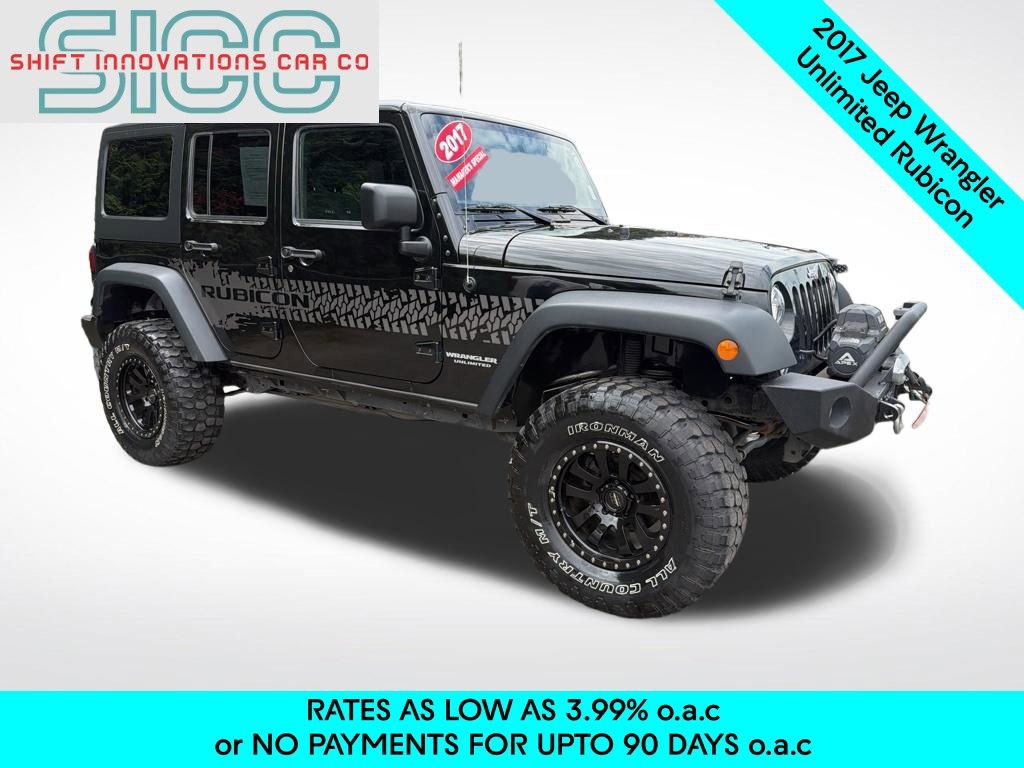 Used 2017 Jeep Wrangler Unlimited Rubicon w/ Connectivity Group AWD/4WD image 9