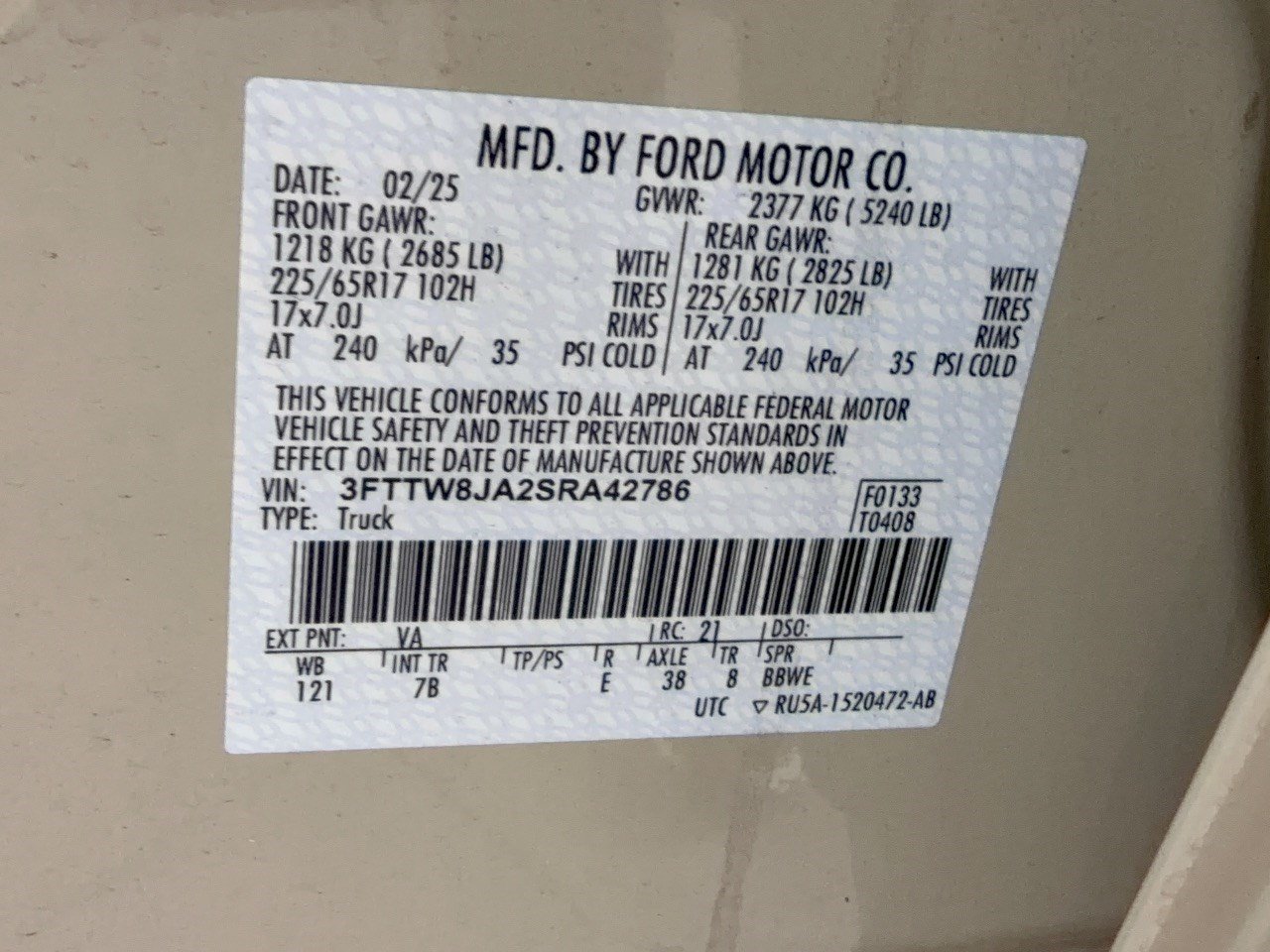 Used 2025 Ford Maverick XLT w/ XLT Luxury Package AWD/4WD image 32