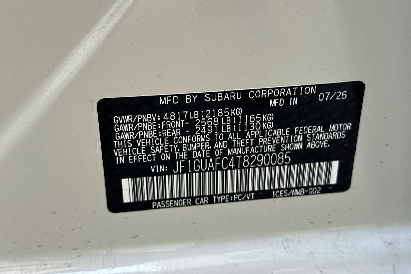 New 2026 Subaru Impreza 2.0i Sport AWD/4WD image 32