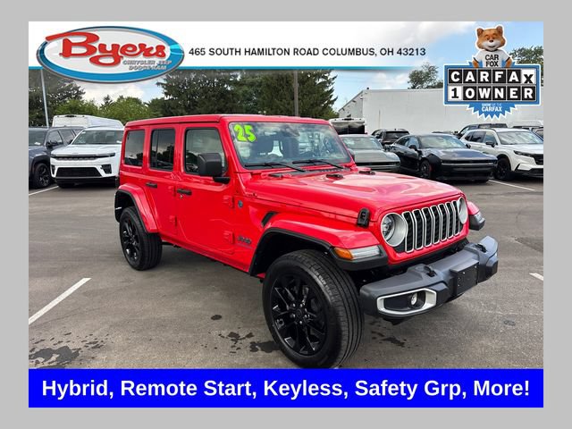 Used 2025 Jeep Wrangler Unlimited Sahara w/ Safety Group