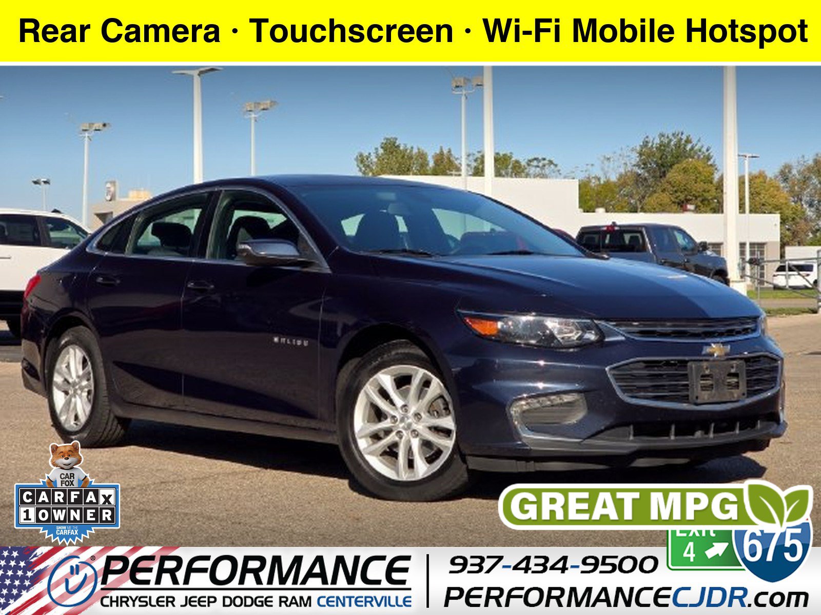 Used 2017 Chevrolet Malibu LT