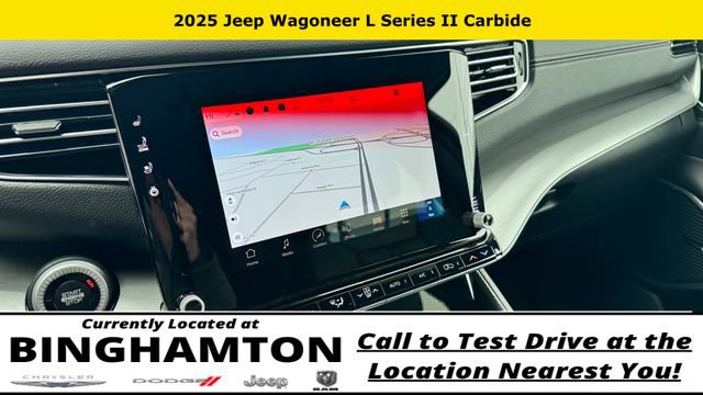 New 2025 Jeep Wagoneer L Series II w/ HD Trailer Tow Package w/25F AWD/4WD image 33