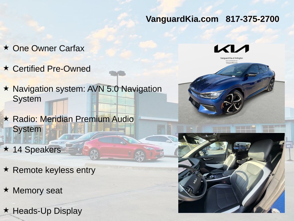 Certified 2023 Kia EV6 GT-Line AWD/4WD image 6