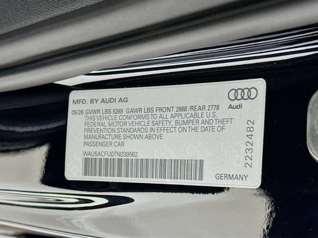 Used 2026 Audi A5 2.0T Premium Plus w/ Premium Plus Package AWD/4WD image 34