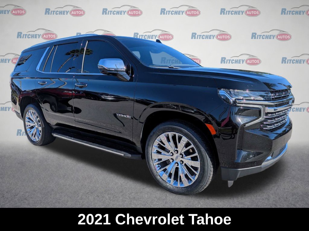 Certified 2021 Chevrolet Tahoe Premier w/ Premium Package RWD image 2