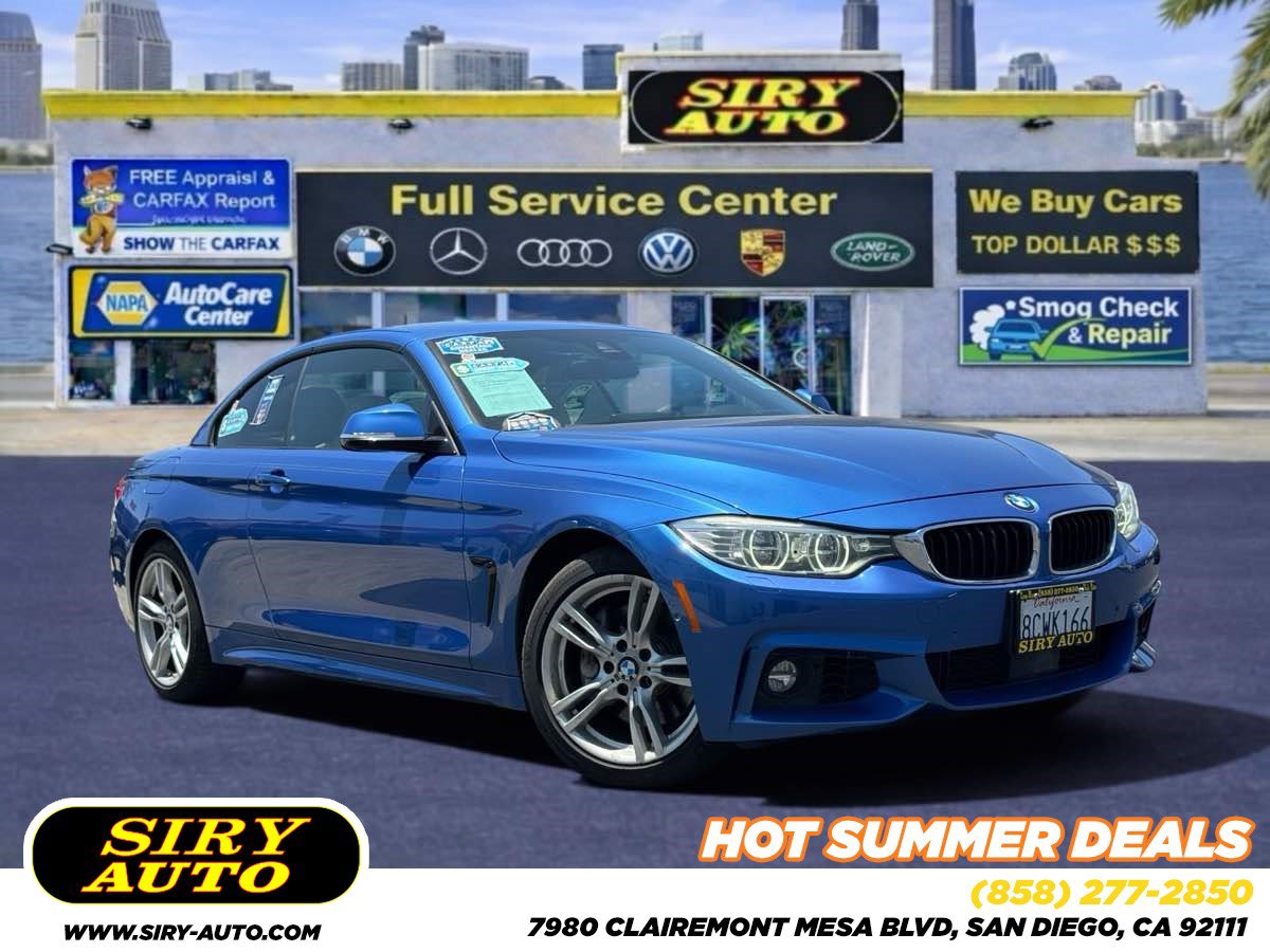 Used 2015 BMW 435i xDrive Convertible AWD/4WD image 1