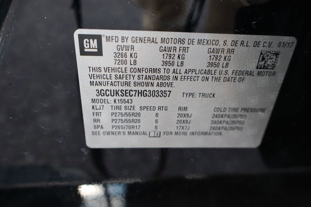 Used 2017 Chevrolet Silverado 1500 LTZ Z71 w/ LTZ Plus Package image 51