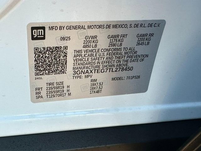 New 2026 Chevrolet Equinox RS image 17