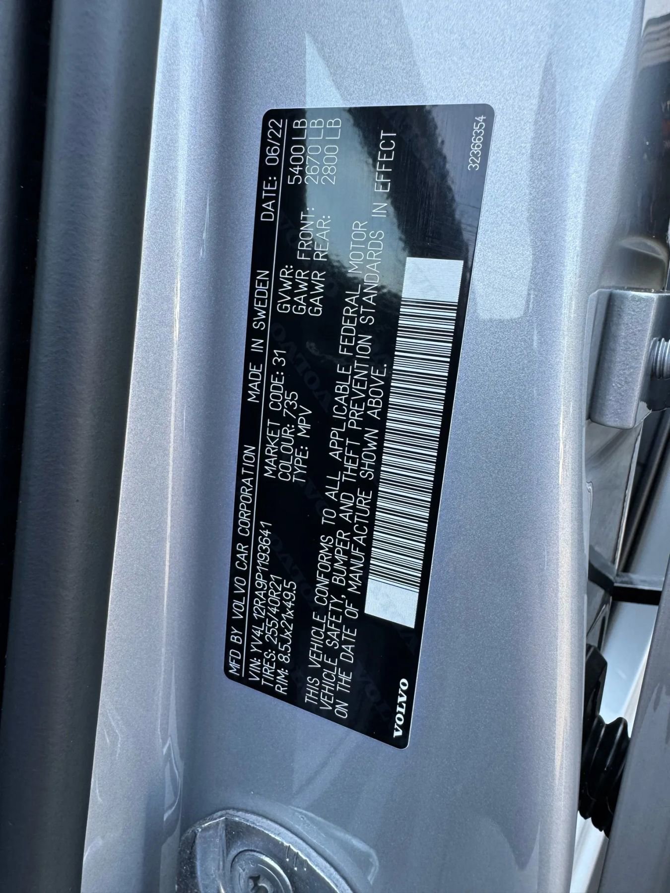 Used 2023 Volvo XC60 B5 Ultimate w/ Climate Package image 34