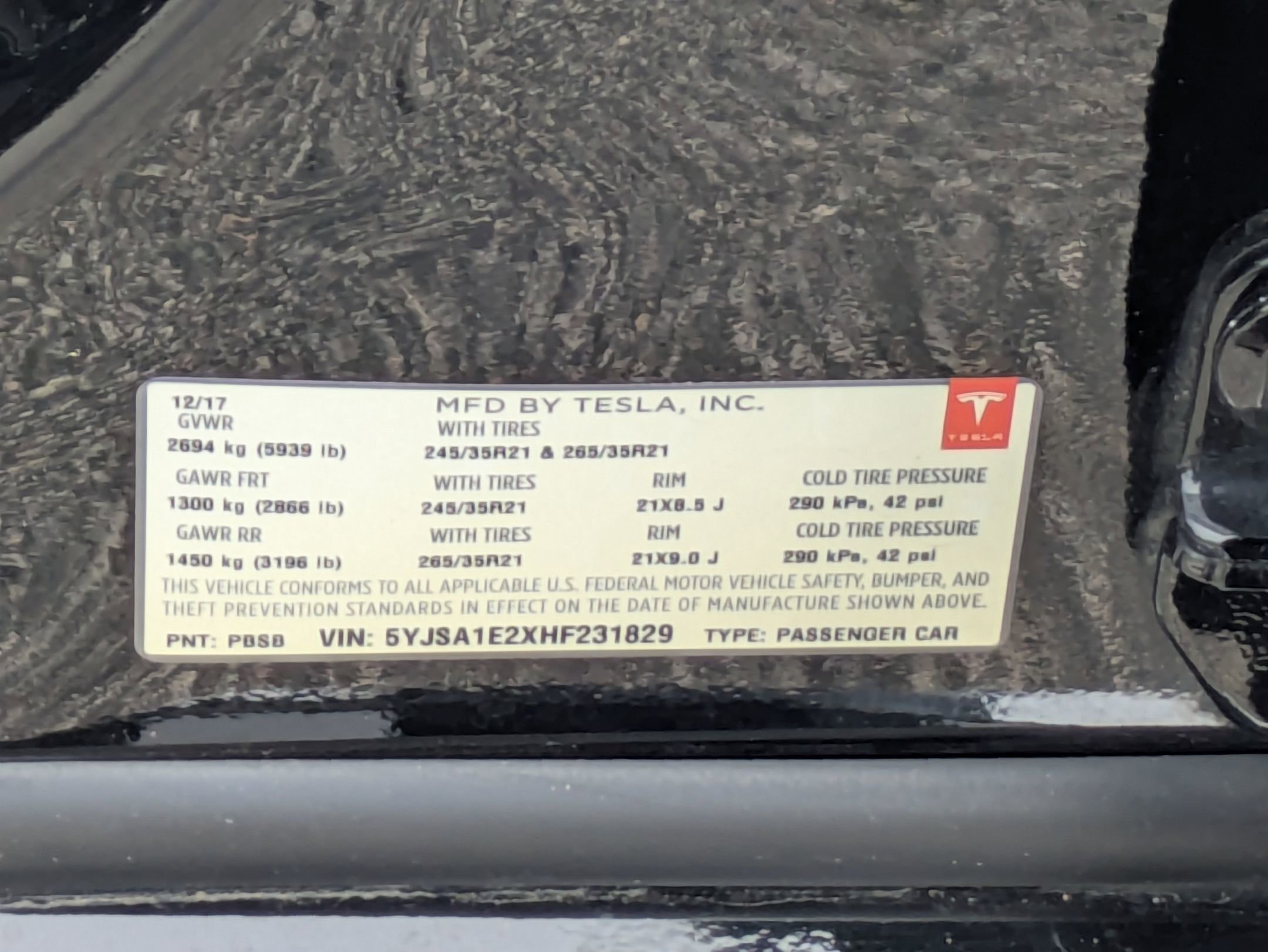 Used 2017 Tesla Model S 100D image 31