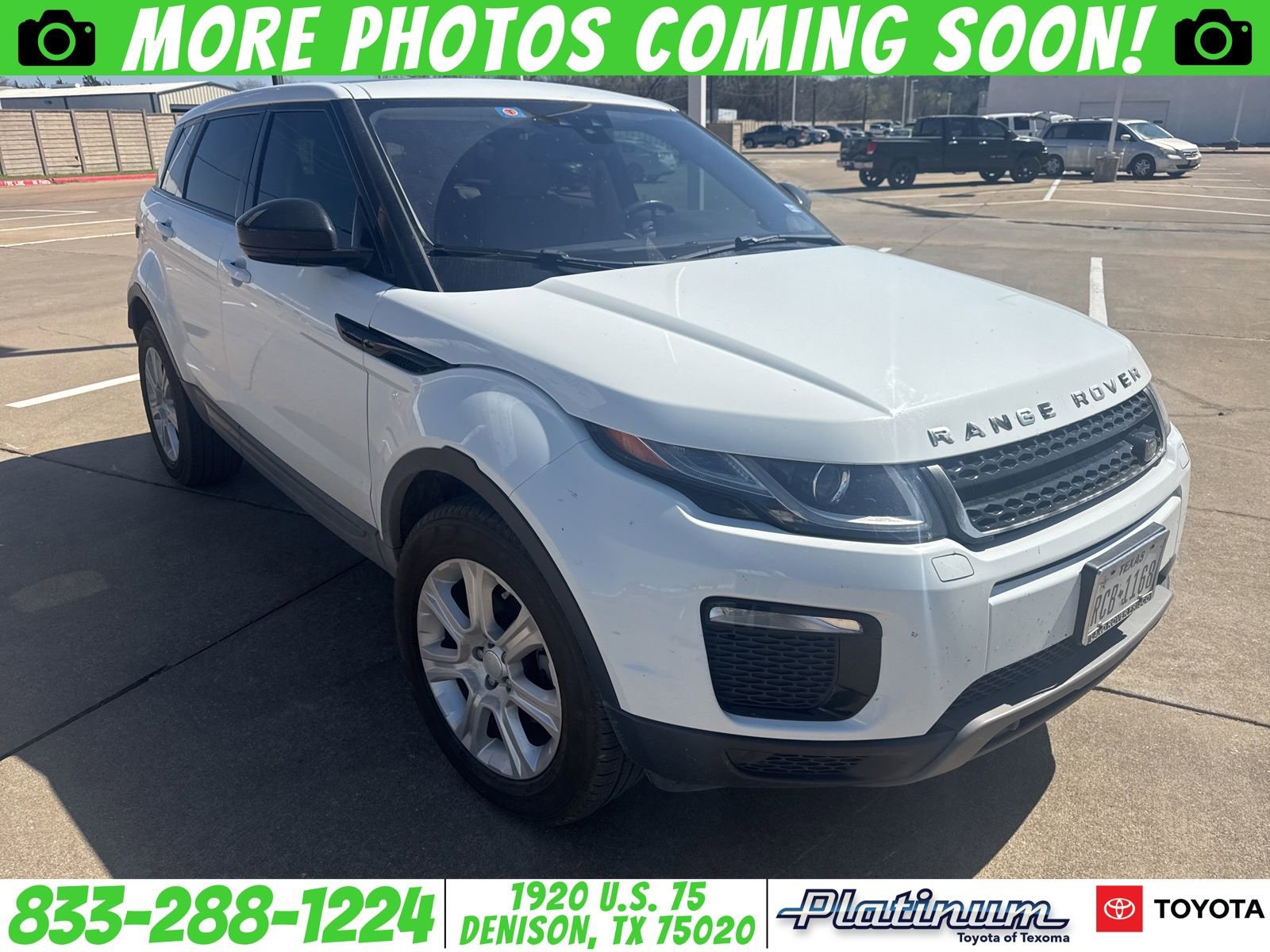Used 2018 Land Rover Range Rover Evoque SE Premium AWD/4WD image 1