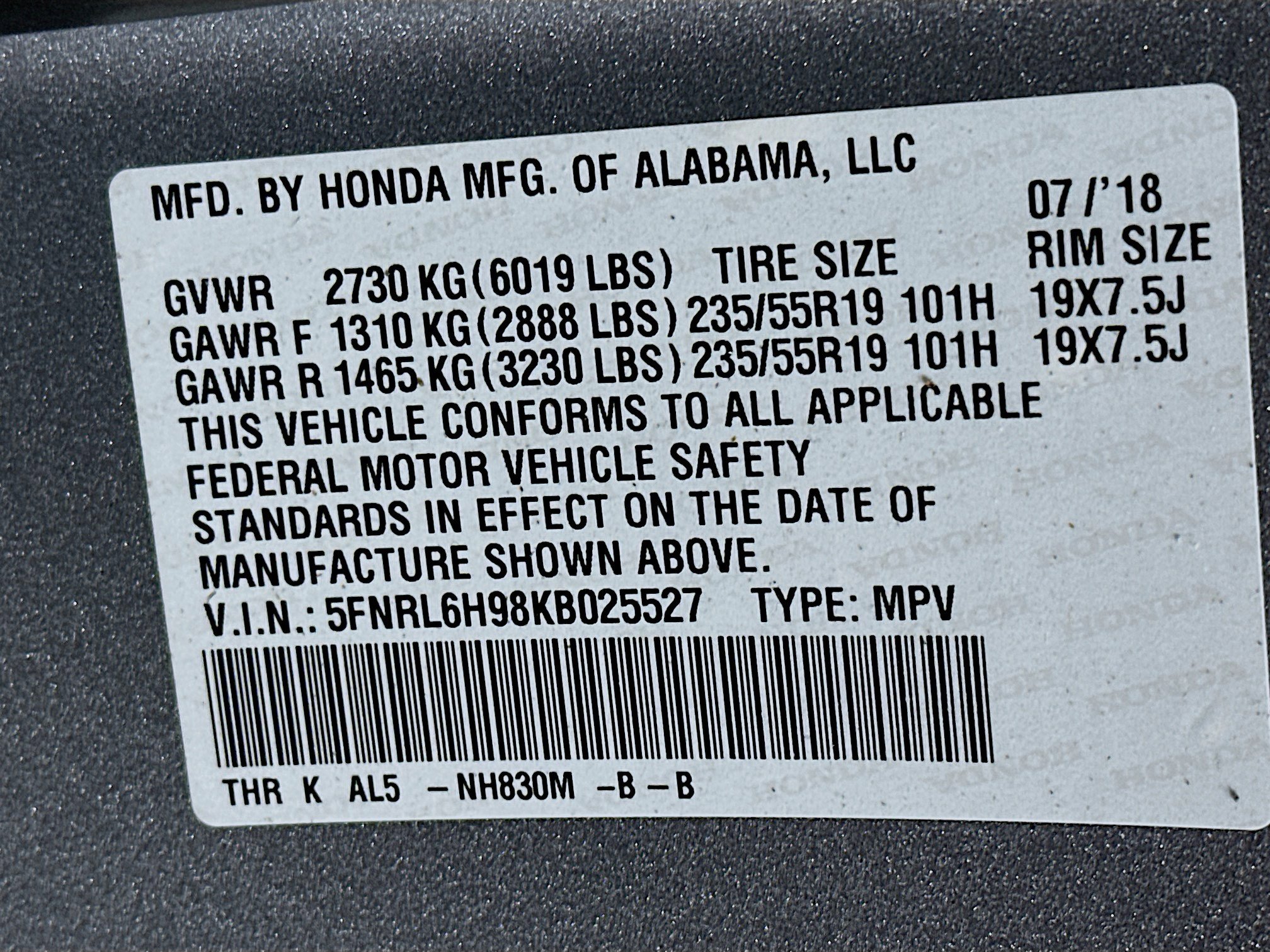 Used 2019 Honda Odyssey Elite image 12