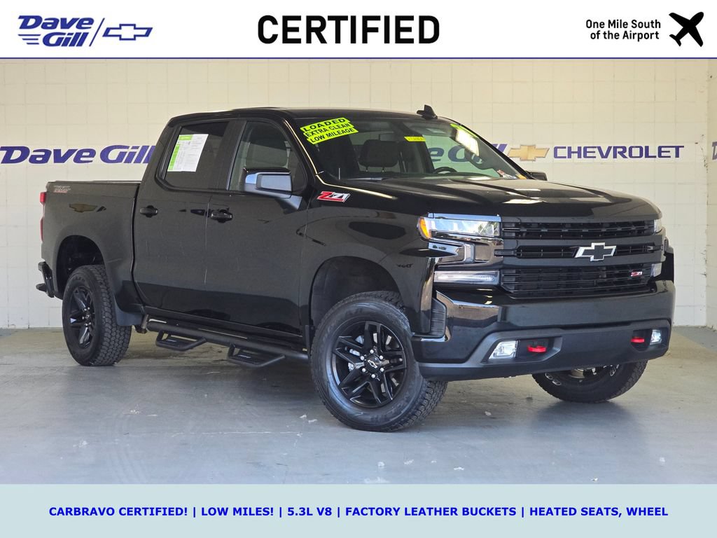 Certified 2021 Chevrolet Silverado 1500 LT Trail Boss w/ Convenience Package II AWD/4WD image 1