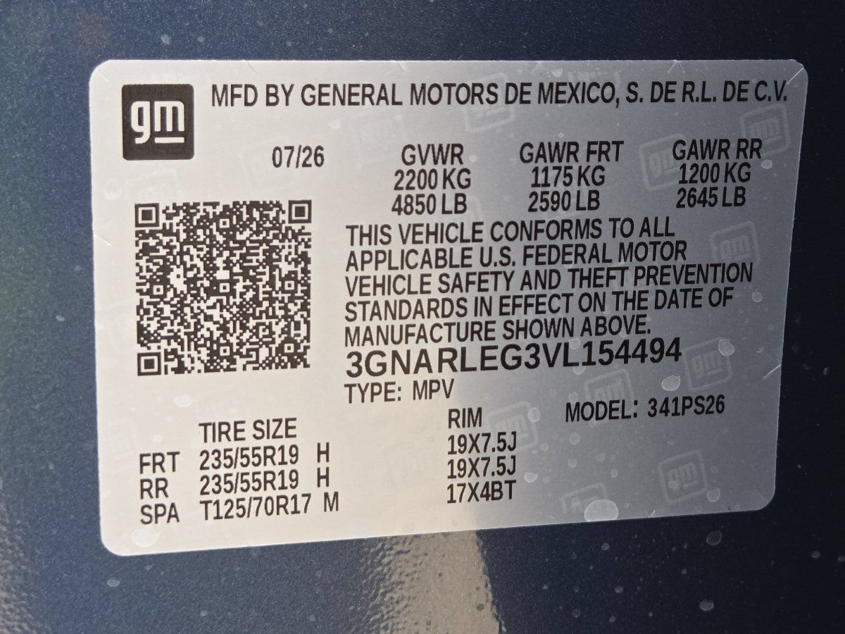 New 2027 Chevrolet Equinox RS FWD image 39