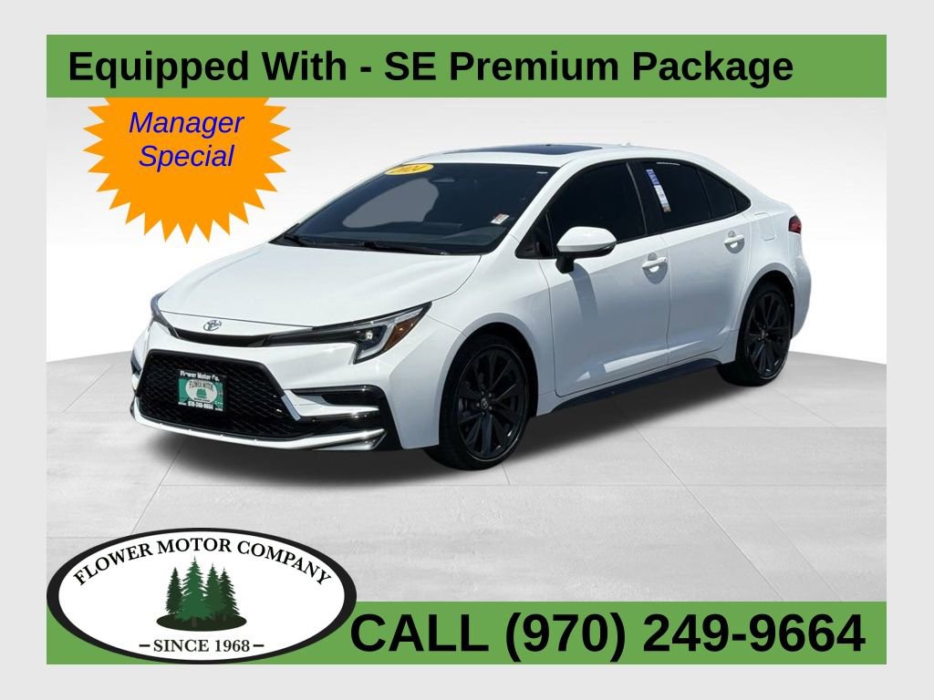 Used 2024 Toyota Corolla SE w/ SE Premium Package 360° Tour
