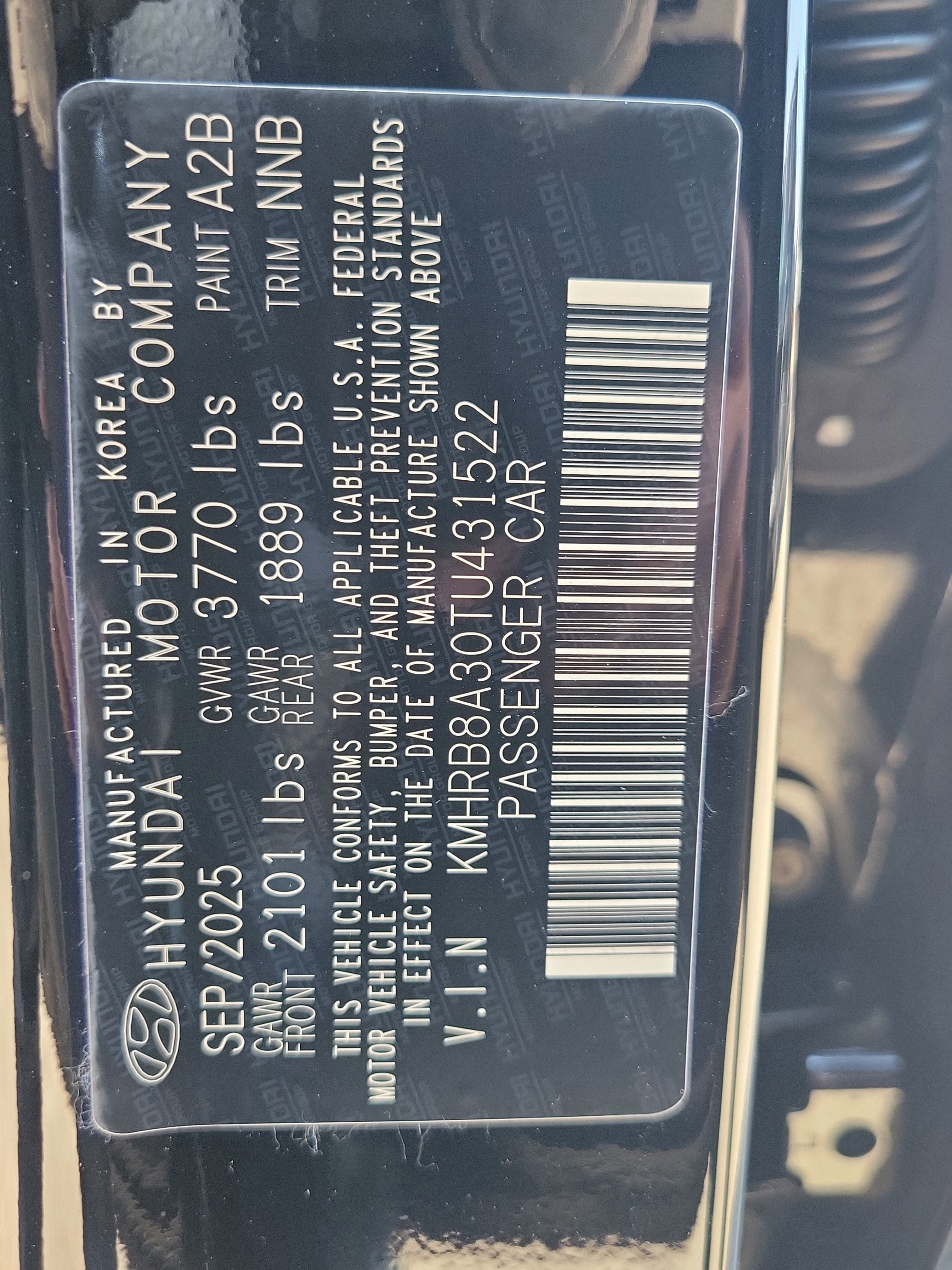 New 2026 Hyundai Venue SE image 7