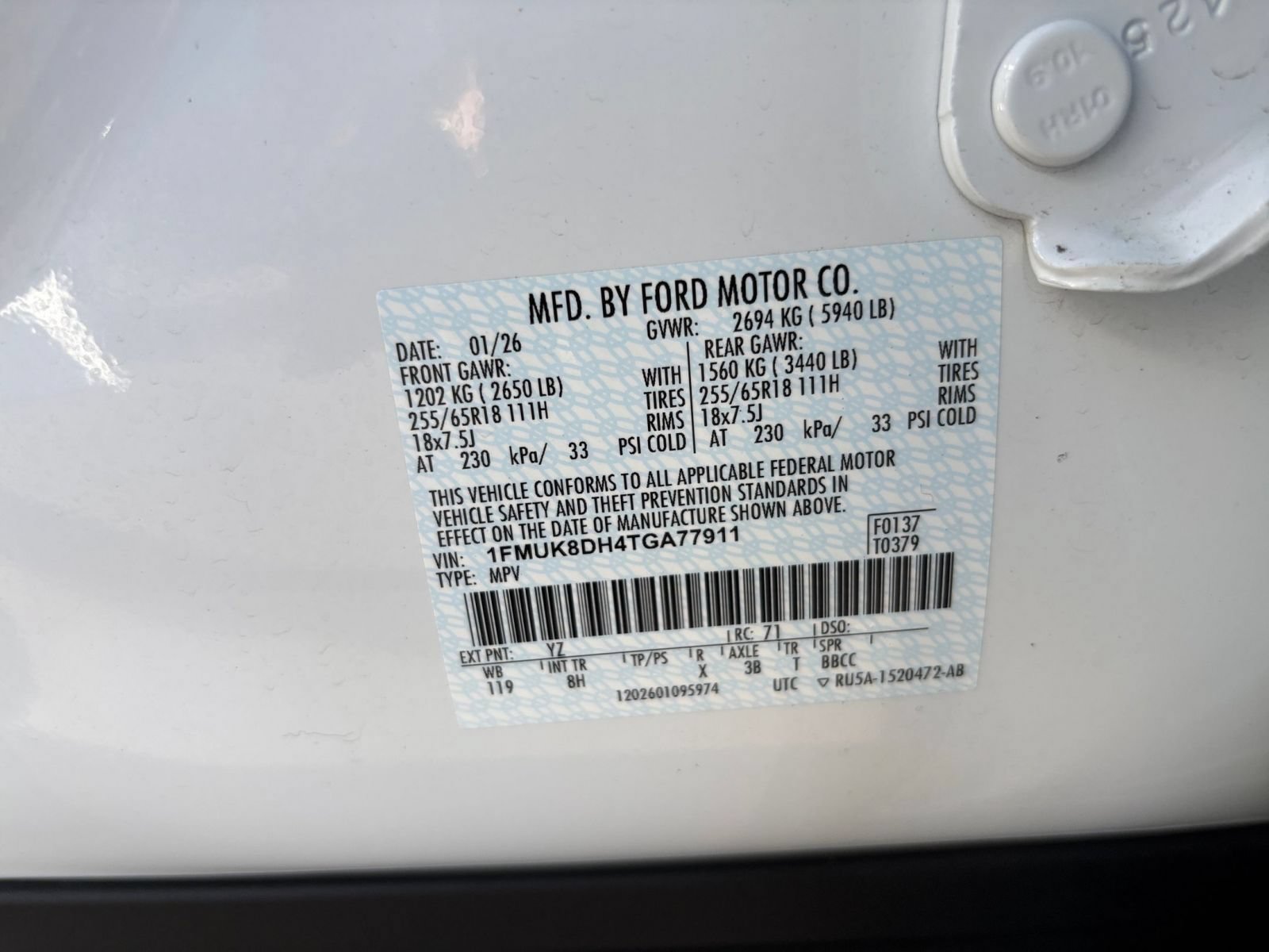 Used 2026 Ford Explorer Active AWD/4WD image 30