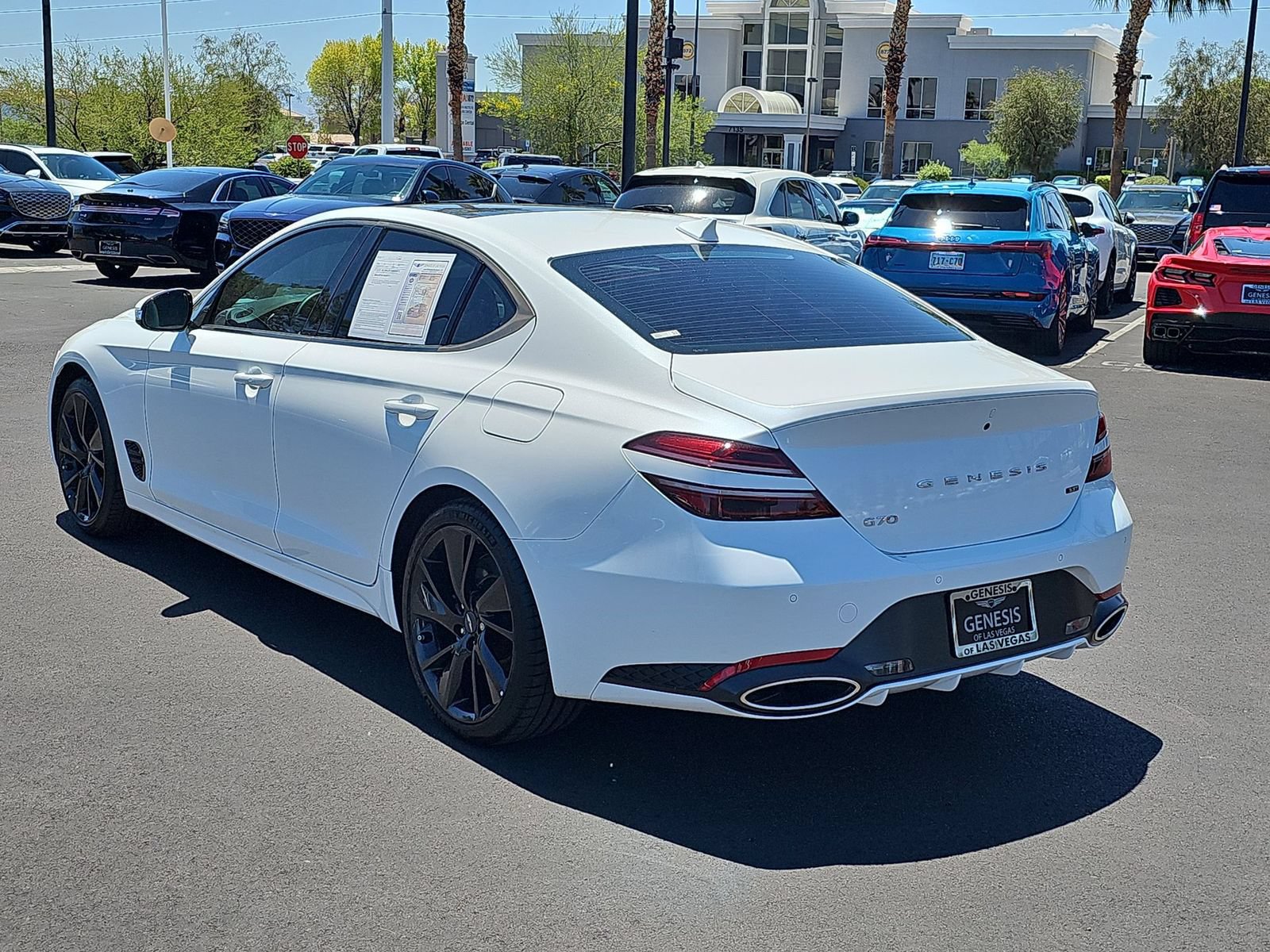 Certified 2023 Genesis G70 3.3T w/ Sport Advanced Package RWD image 6